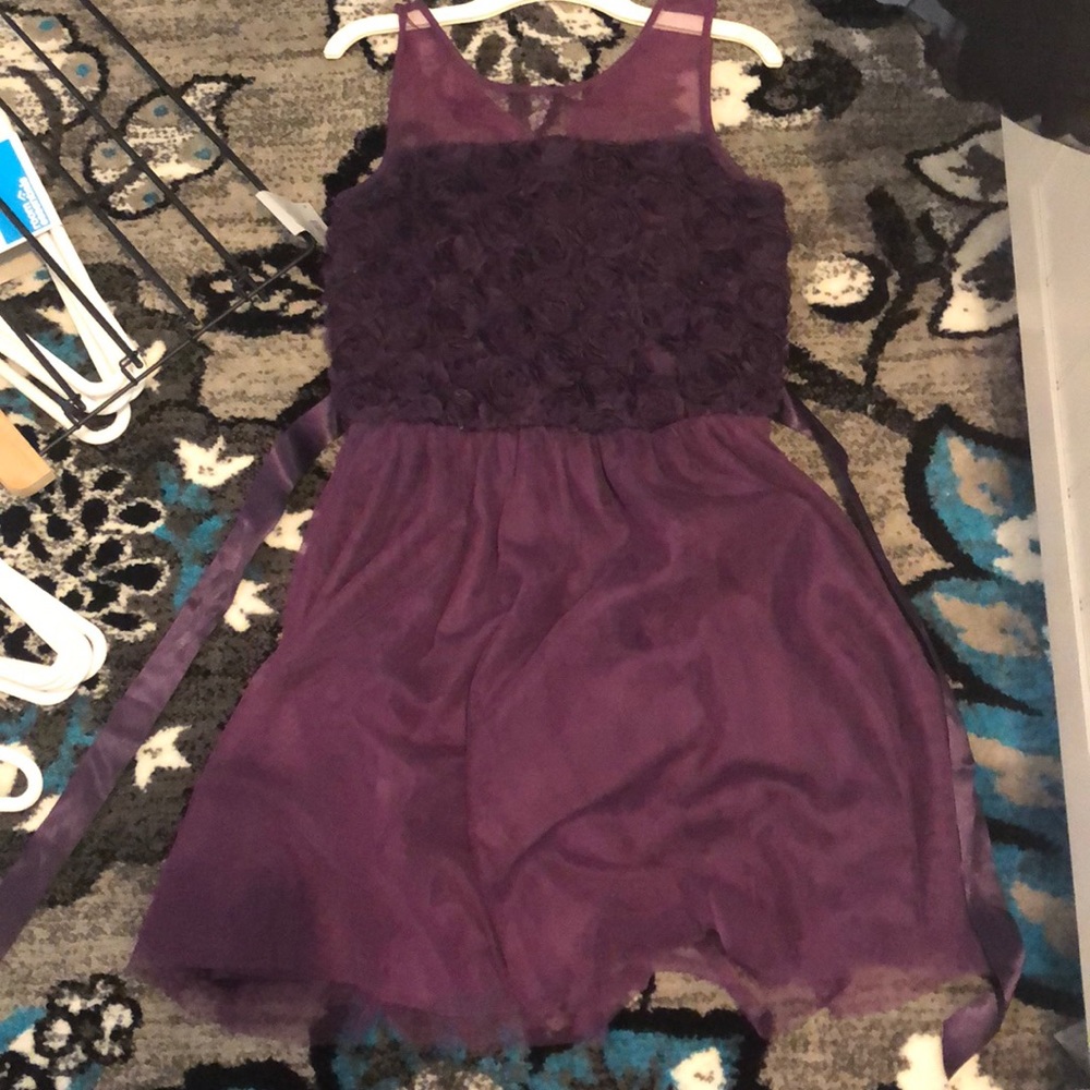 Purple dress
